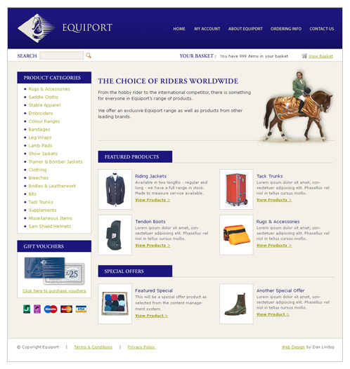 Equiport Website